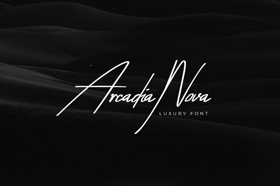 Arcadia Nova Font preview
